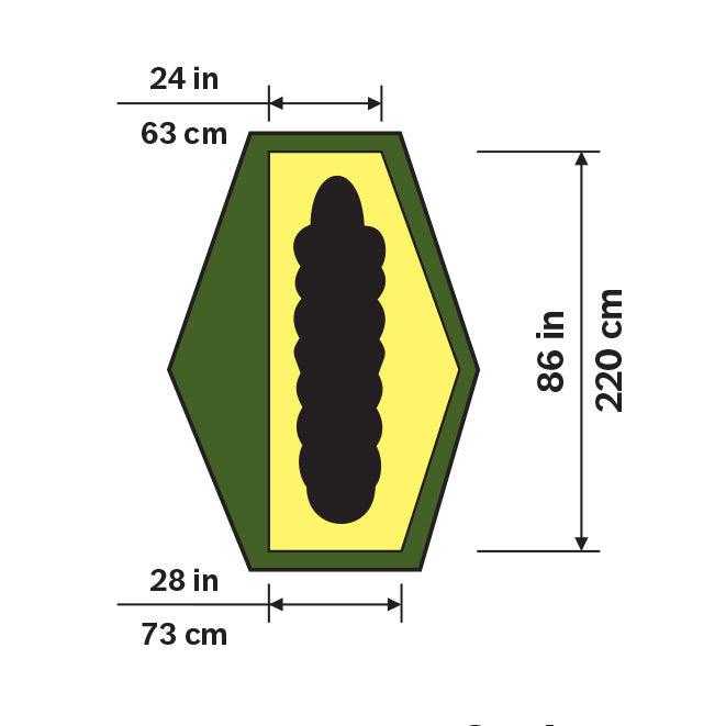 Soulo 1 Person Tent - Red Label