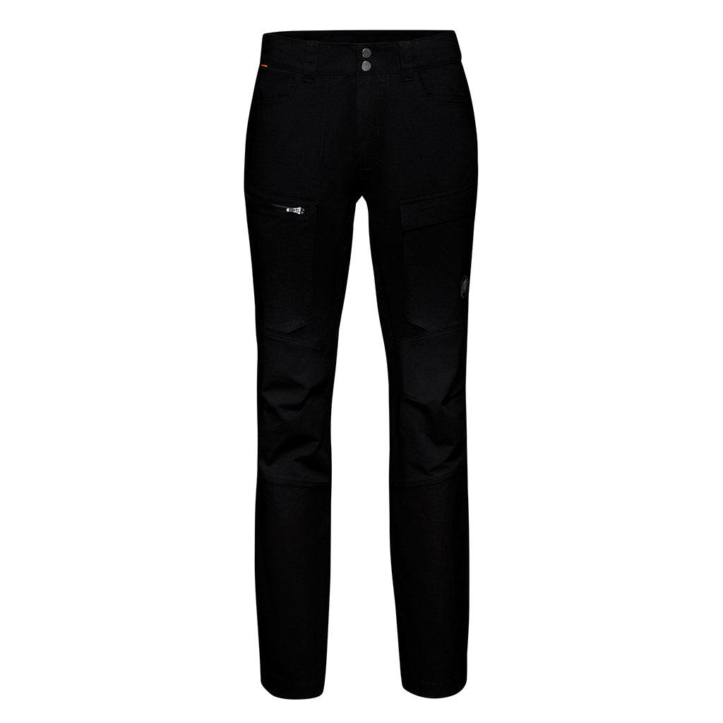 Zinal Hybrid Water Resistant Trousers - Lightweight Walking Pants Outdoor  Hiking Softshell - Black