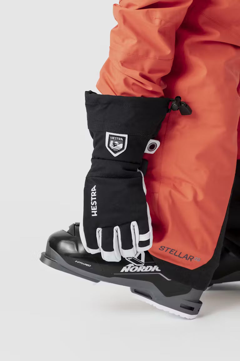 Army Leather Heli Ski Gloves