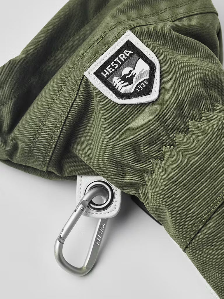 Army Leather Heli Ski Gloves