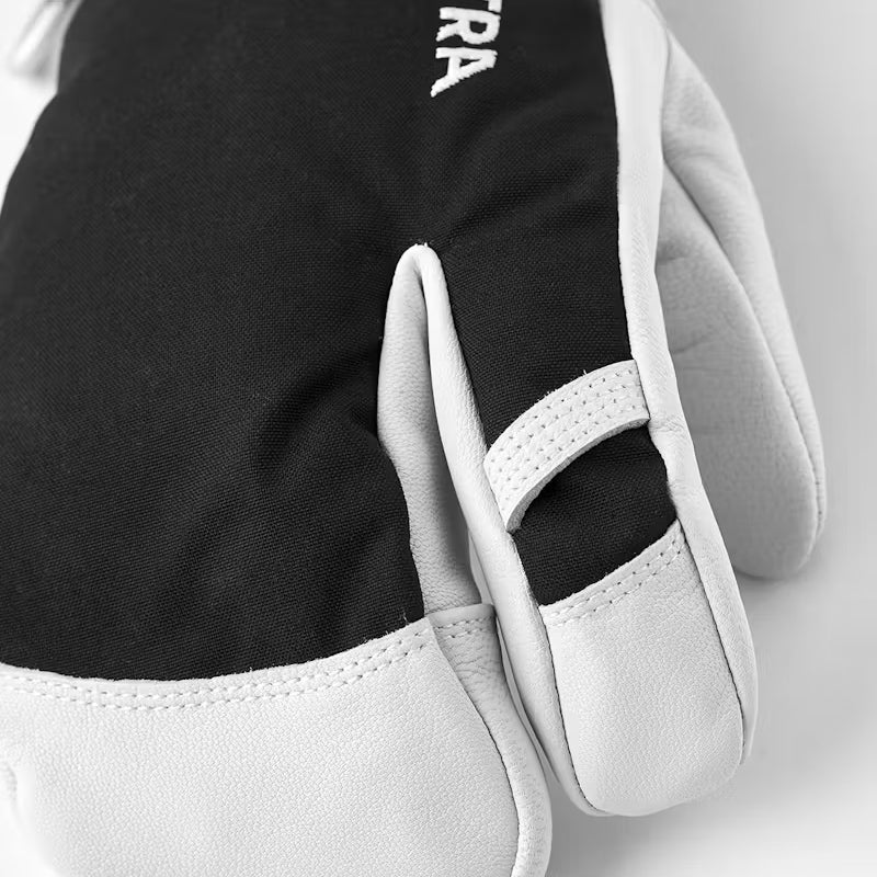 Army Leather Heli Ski 3-finger Gloves