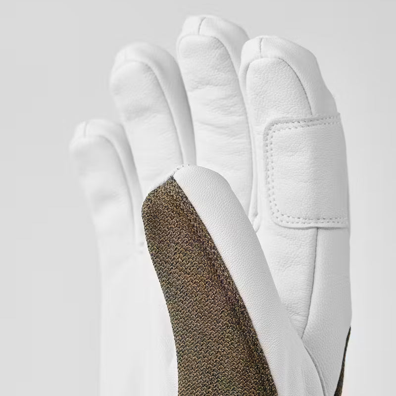 Army Leather Patrol Gauntlet Gloves