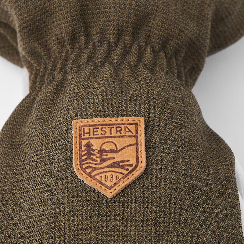 Army Leather Patrol Gauntlet Gloves