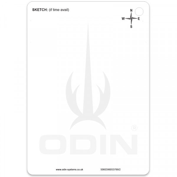 A6 Warning Order Mission Card