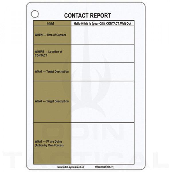 Contact Report (Standard)