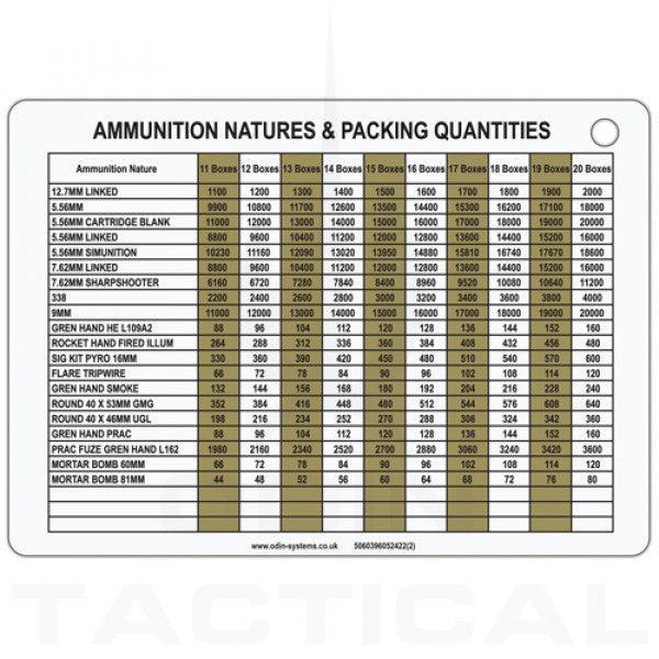 A6 Rqms Ammo Natures Slate Cards