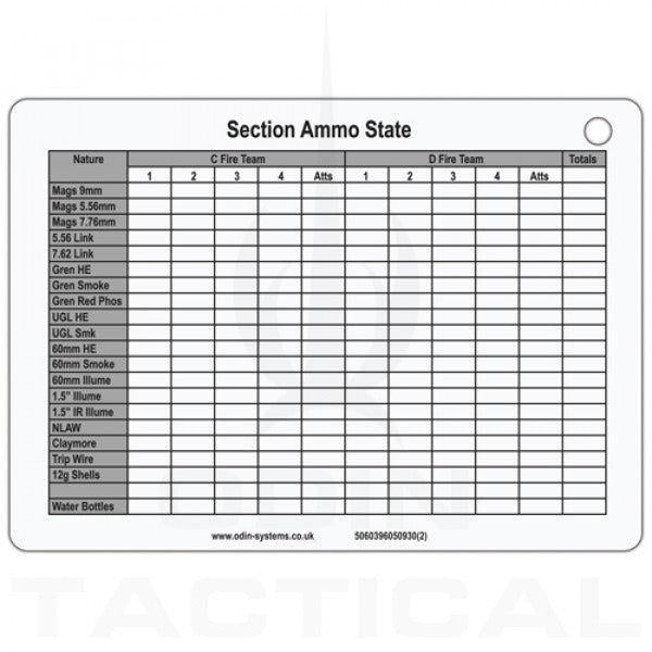 Section Dual Ammo Card