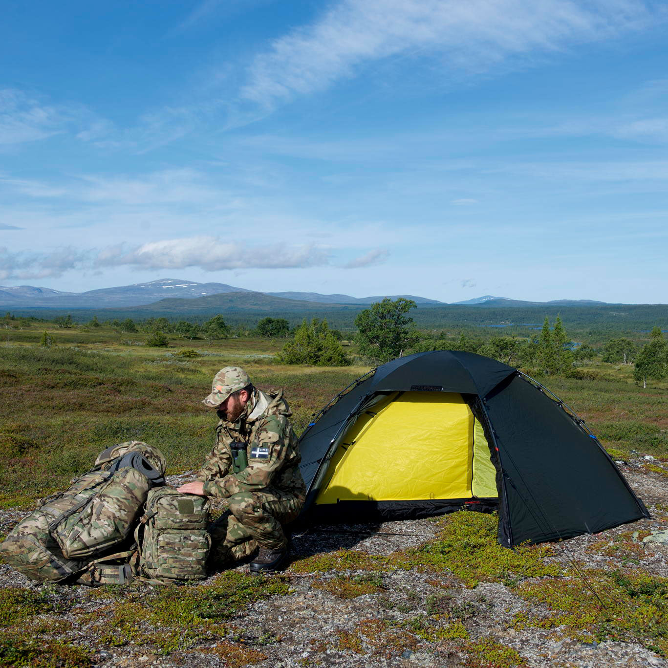 Staika Tactical 2 Person Tent - Black Label