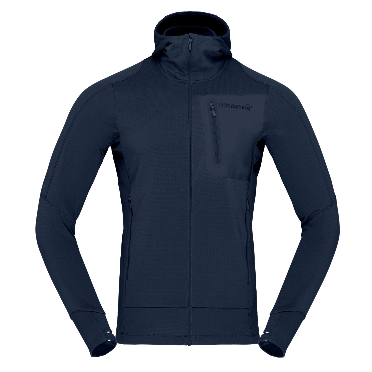 falketind Power Grid Zip Hood