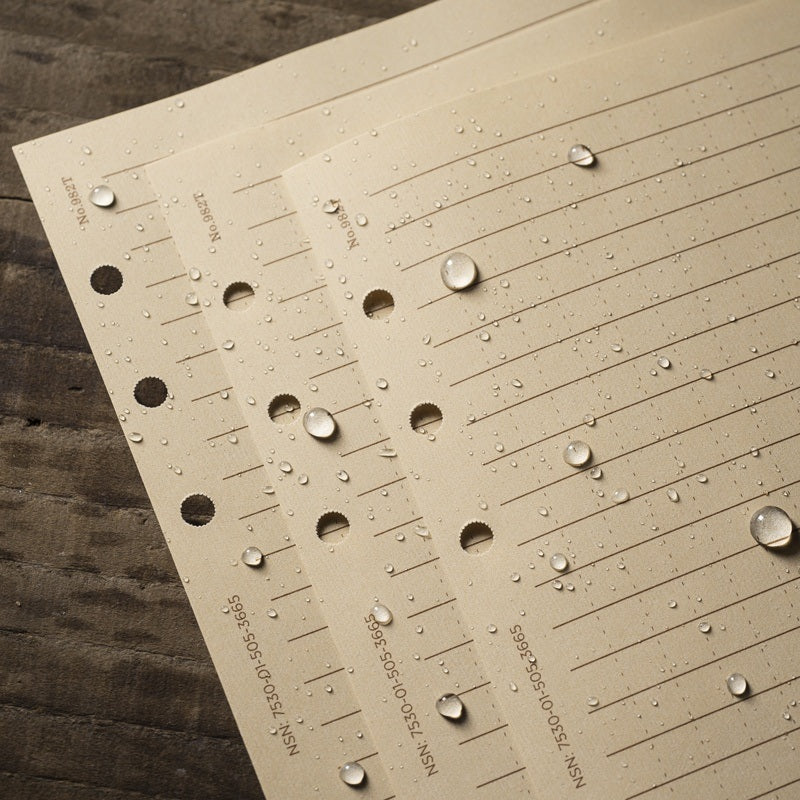 All-Weather Loose Leaf sheets Universal Page 4.625 X 7 Inch - 100 PK