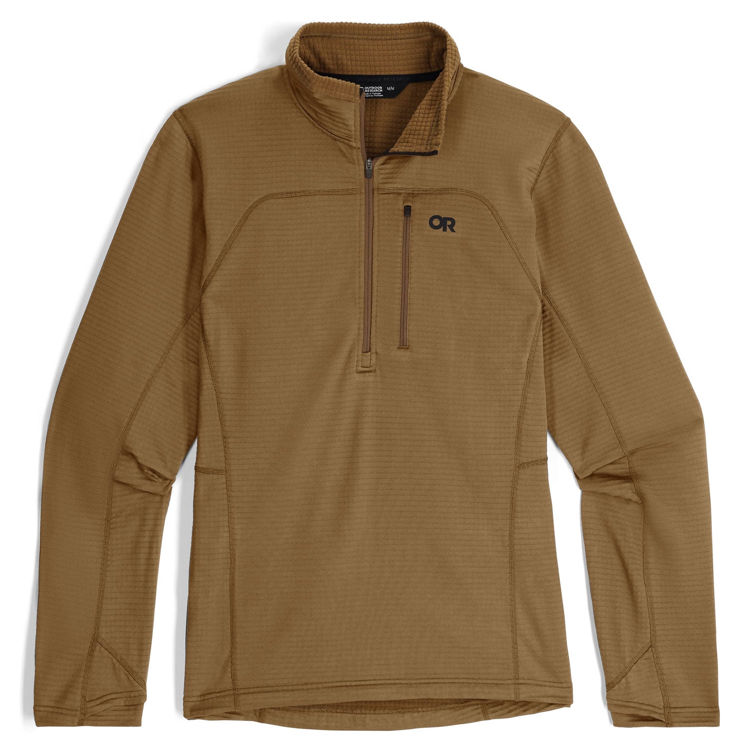 Men's Vigor Grid Fleece Half Zip