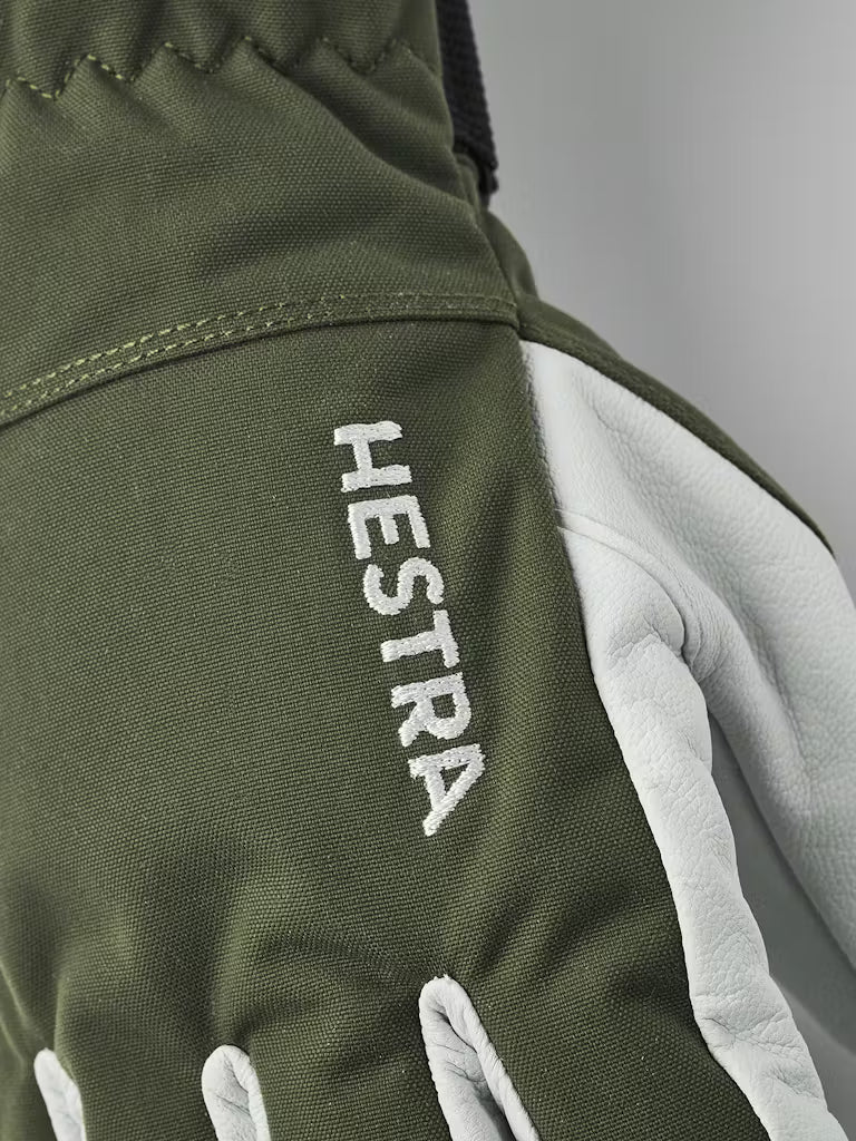 Army Leather Heli Ski Gloves
