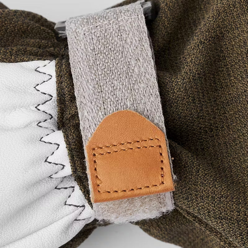 Army Leather Patrol Gauntlet Gloves