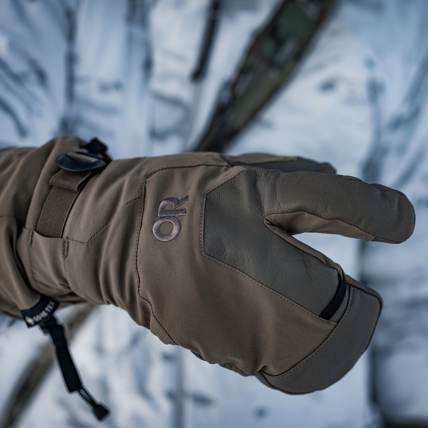 Arete Modular Gore-Tex 3-Finger Gloves