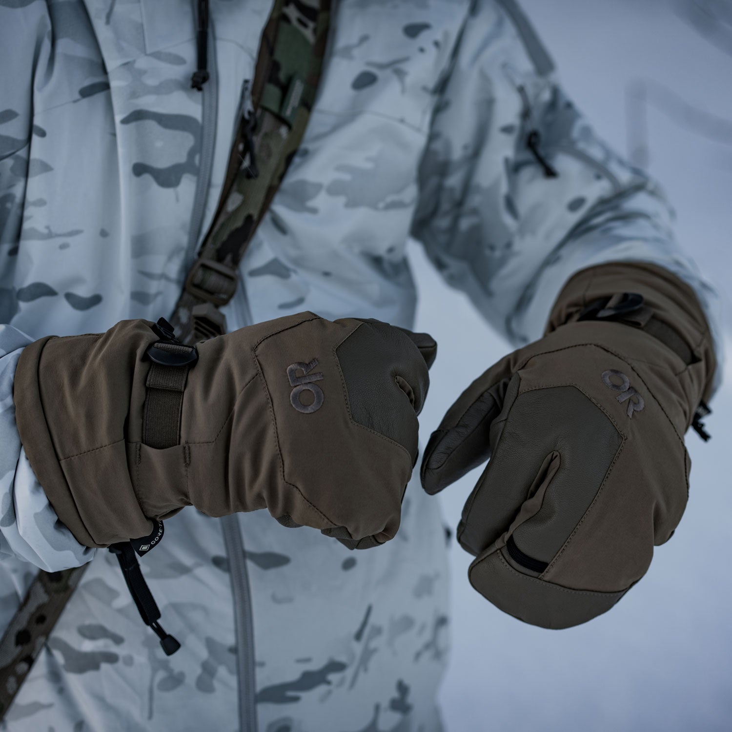 Arete Modular Gore-Tex 3-Finger Gloves