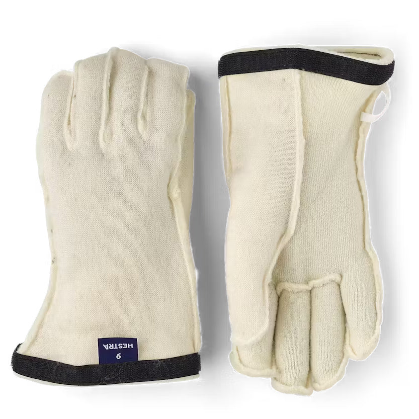 Heli Ski Wool Liner 5-finger Gloves