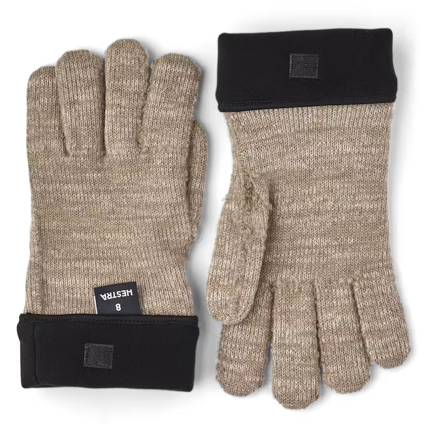 Monoknit Merino 5-finger Liner Gloves