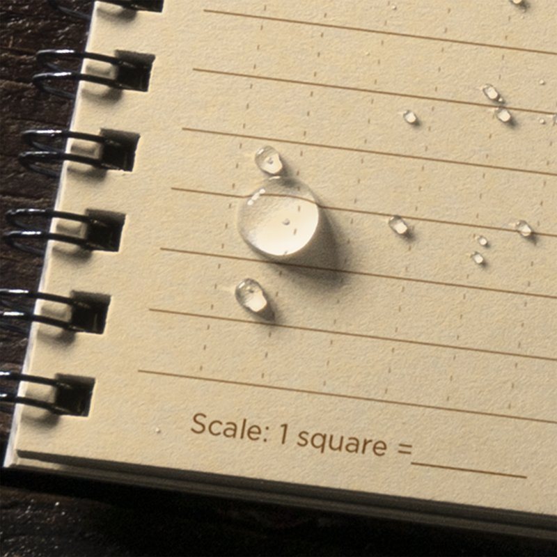 Rite In The Rain Side Sprial Notebook 6.625 X 8.5 Inch (42 Sheets)