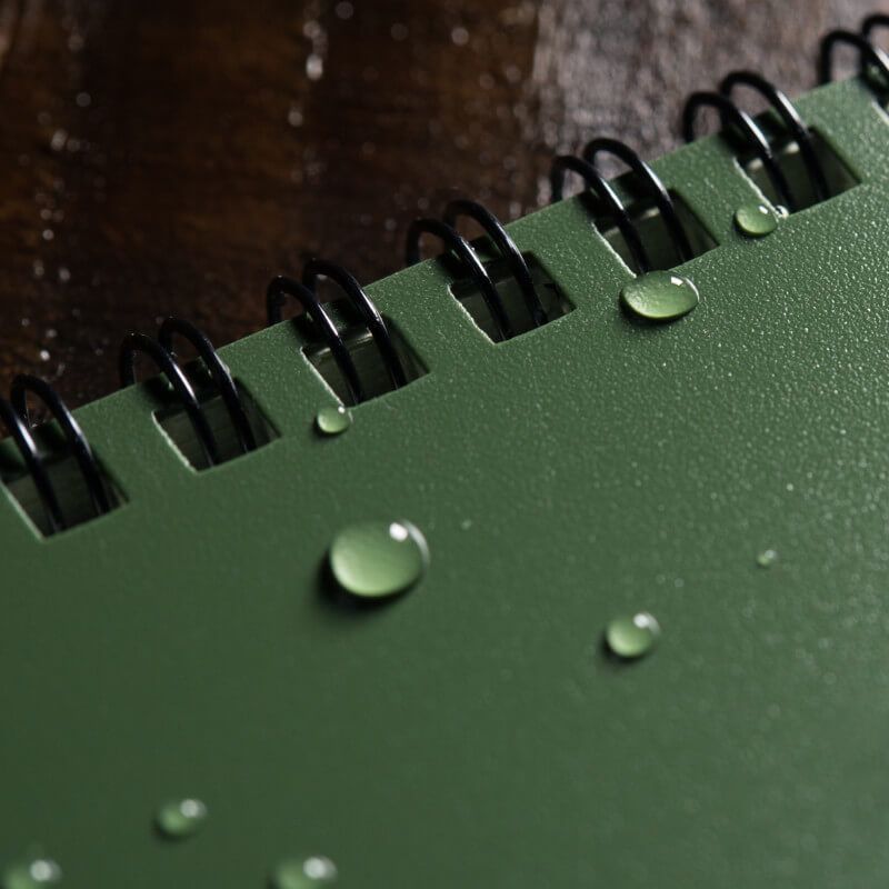 Rite In The Rain Side Spiral Notebook 8.5 X 11 Inch (42 Sheets)