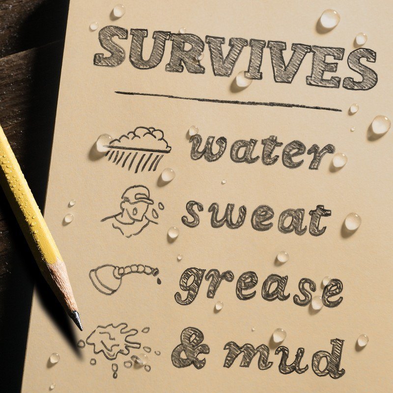 All-Weather Loose Leaf sheets Universal Page 4.625 X 7 Inch - 100 PK