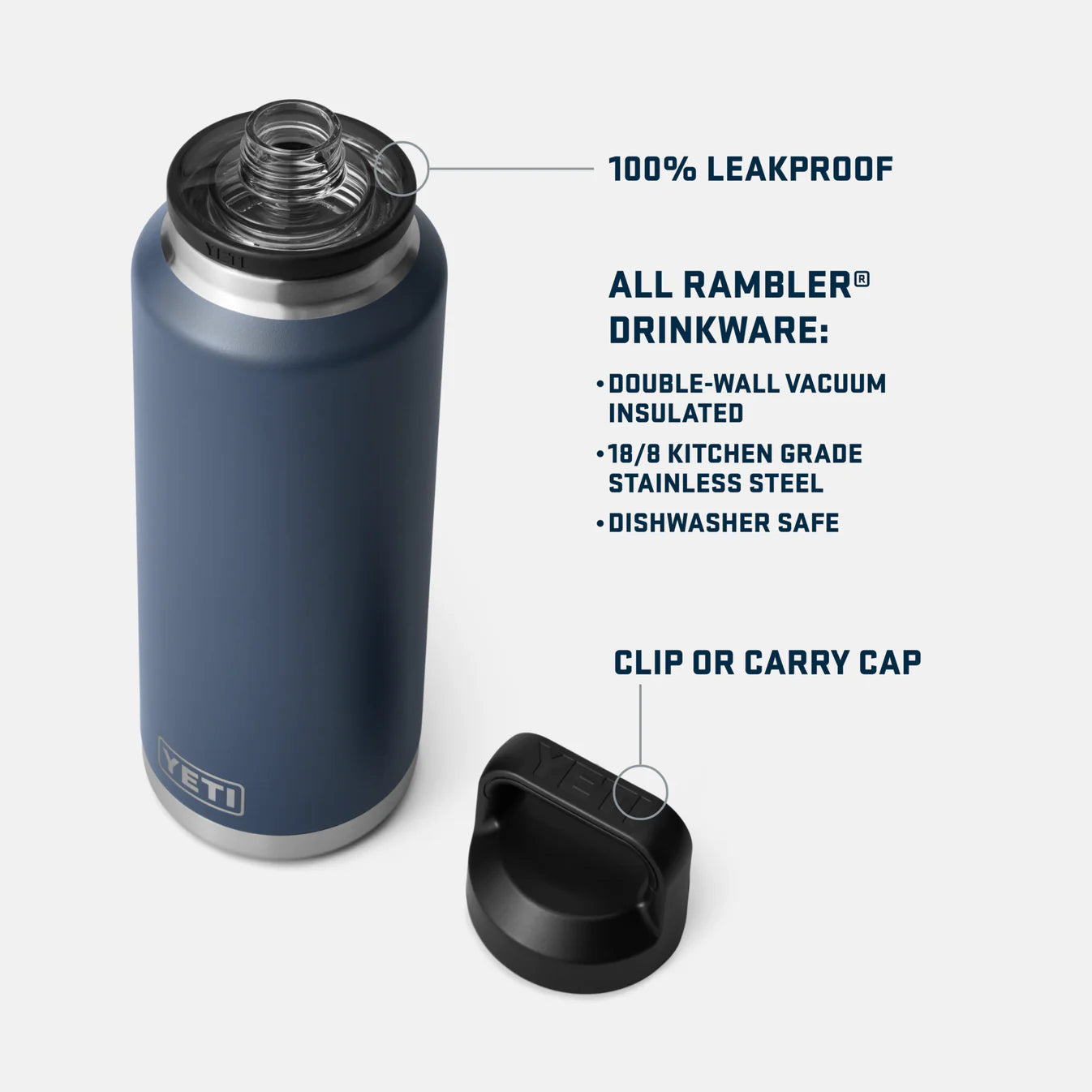 Rambler® 46 oz (1.3 l) Bottle