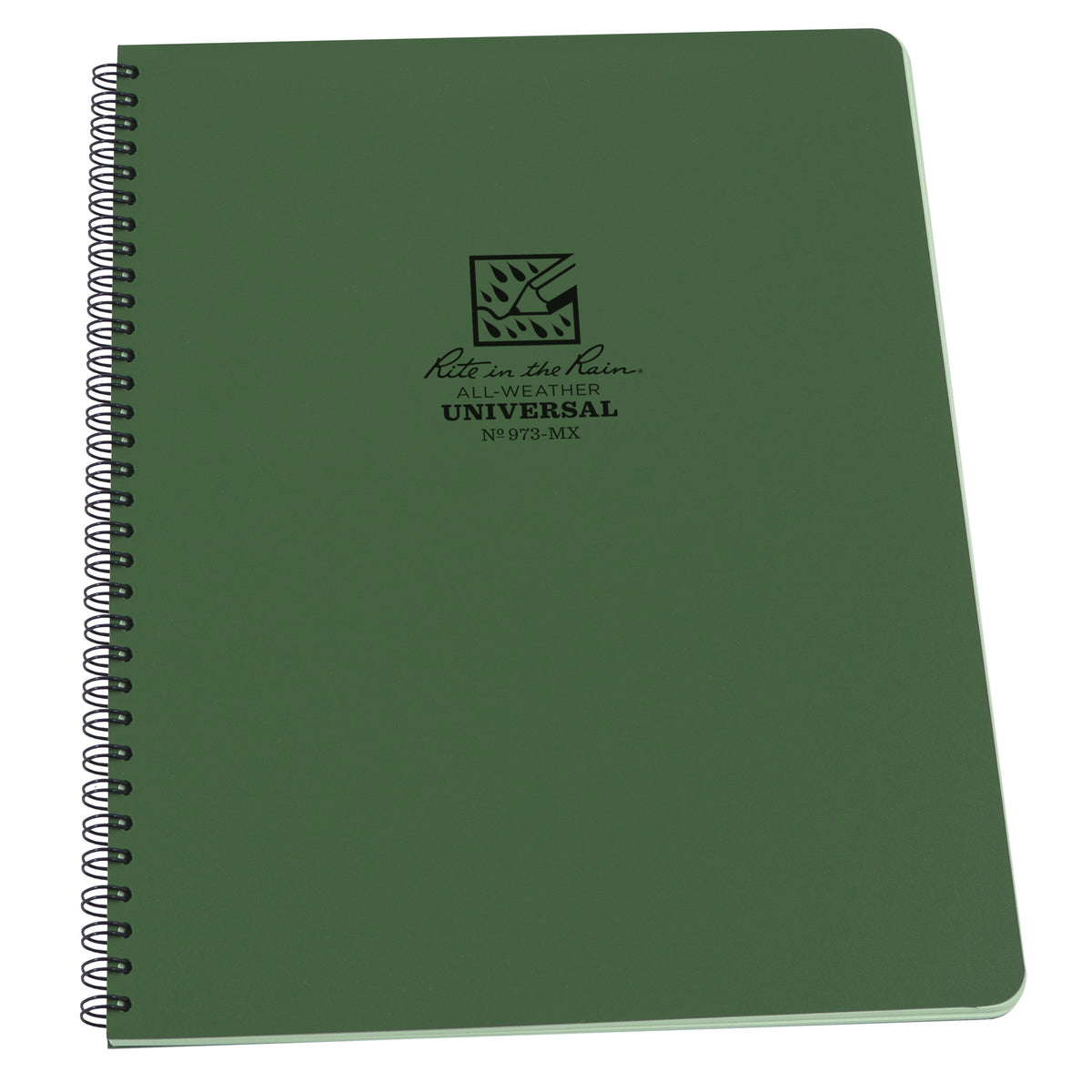 Rite In The Rain Side Spiral Notebook 8.5 X 11 Inch (42 Sheets)