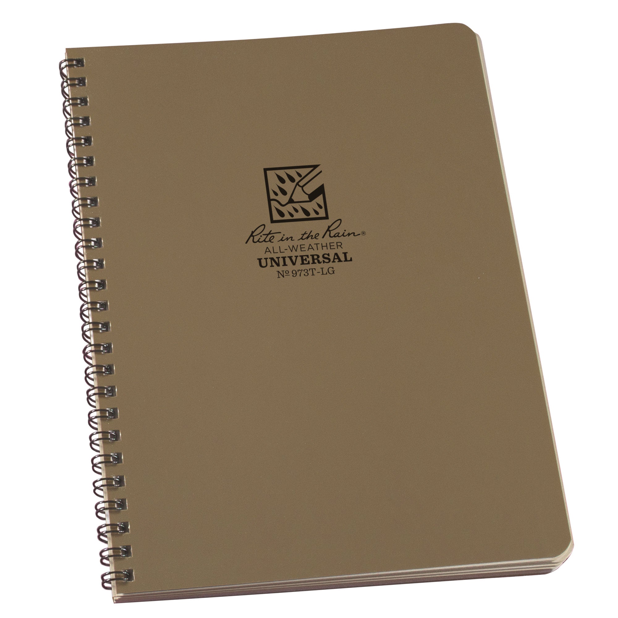 Rite In The Rain Side Sprial Notebook 6.625 X 8.5 Inch (42 Sheets)
