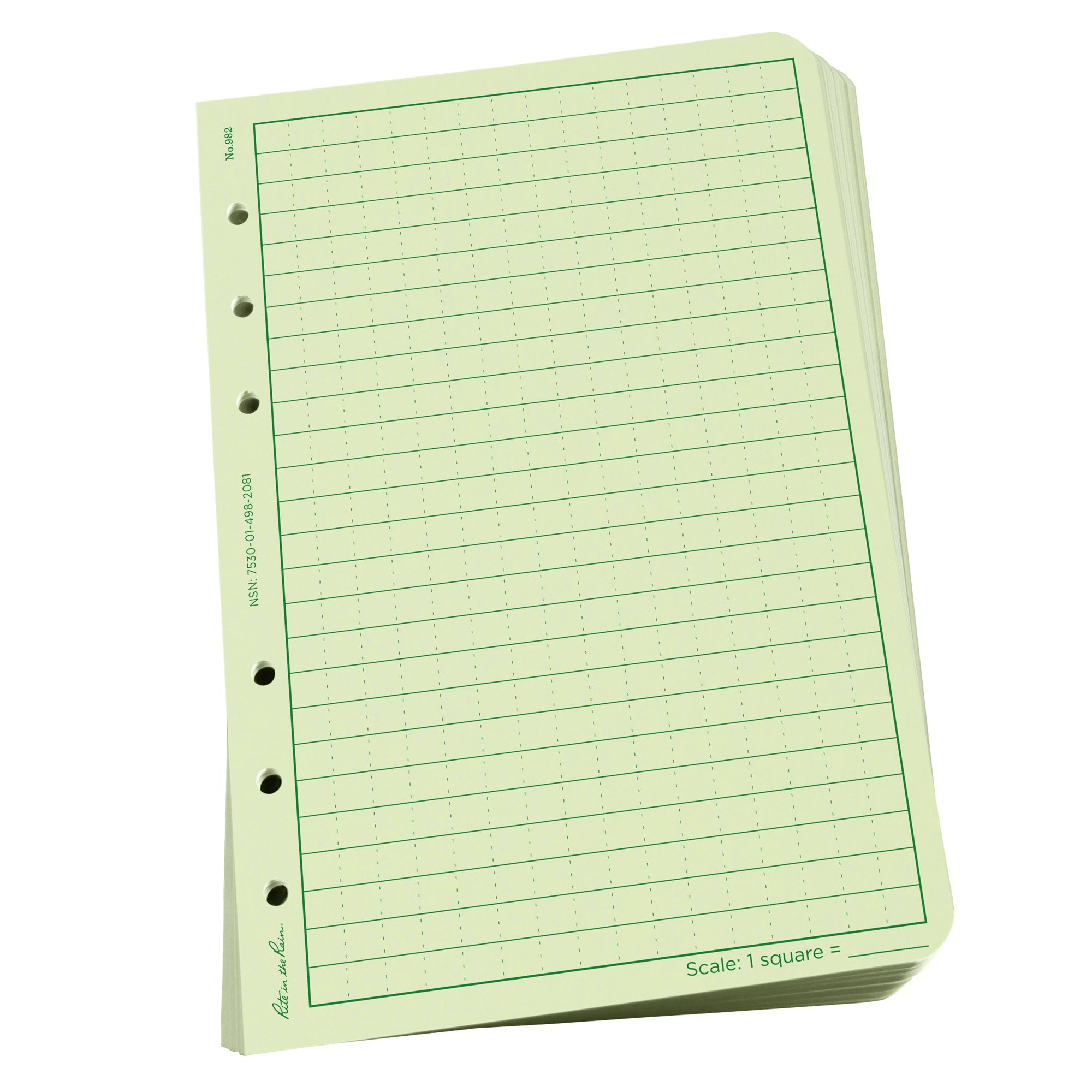 All-Weather Loose Leaf sheets Universal Page 4.625 X 7 Inch - 100 PK