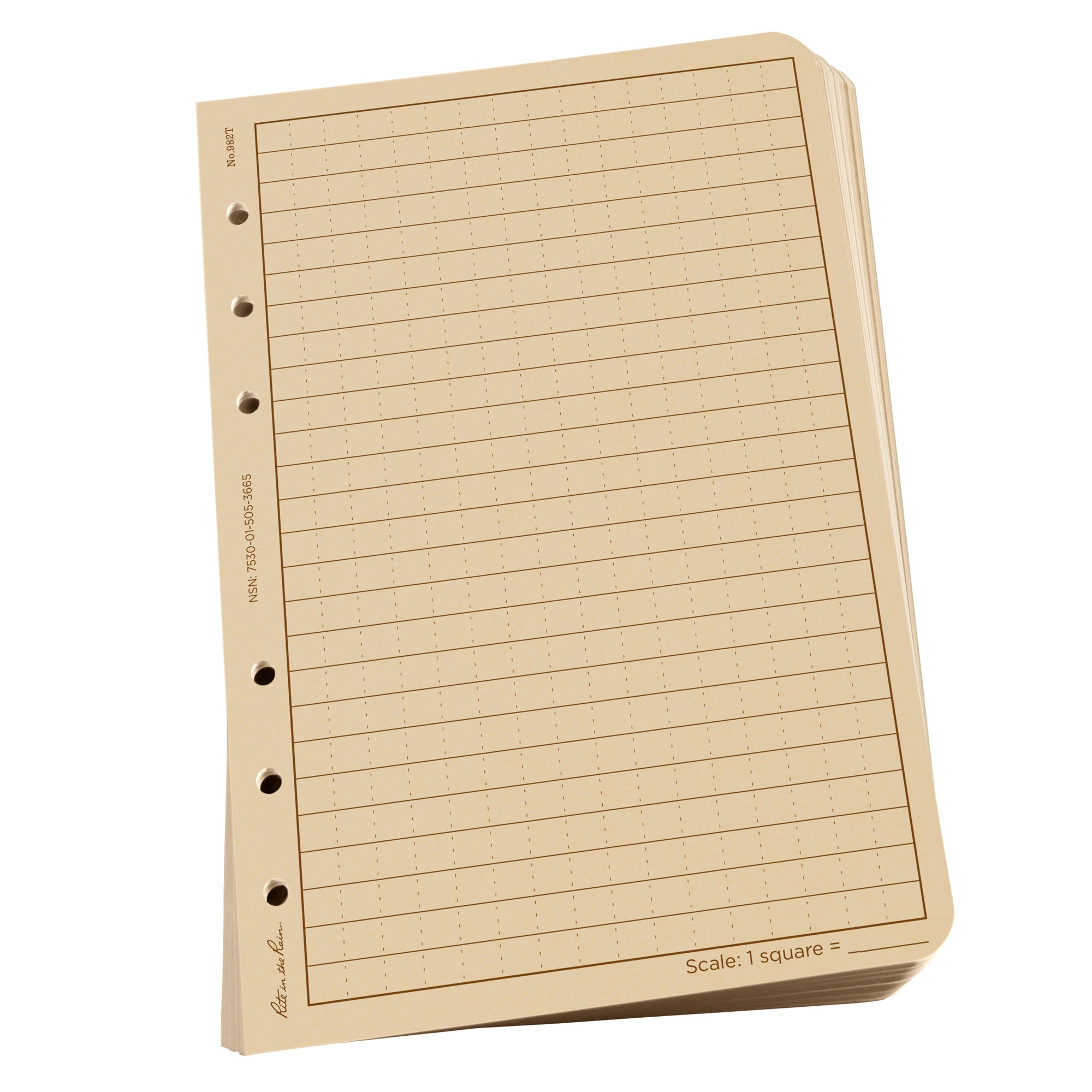 All-Weather Loose Leaf sheets Universal Page 4.625 X 7 Inch - 100 PK