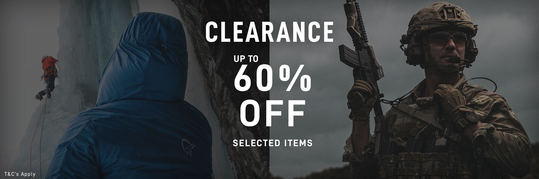 Clearance up to 60% off