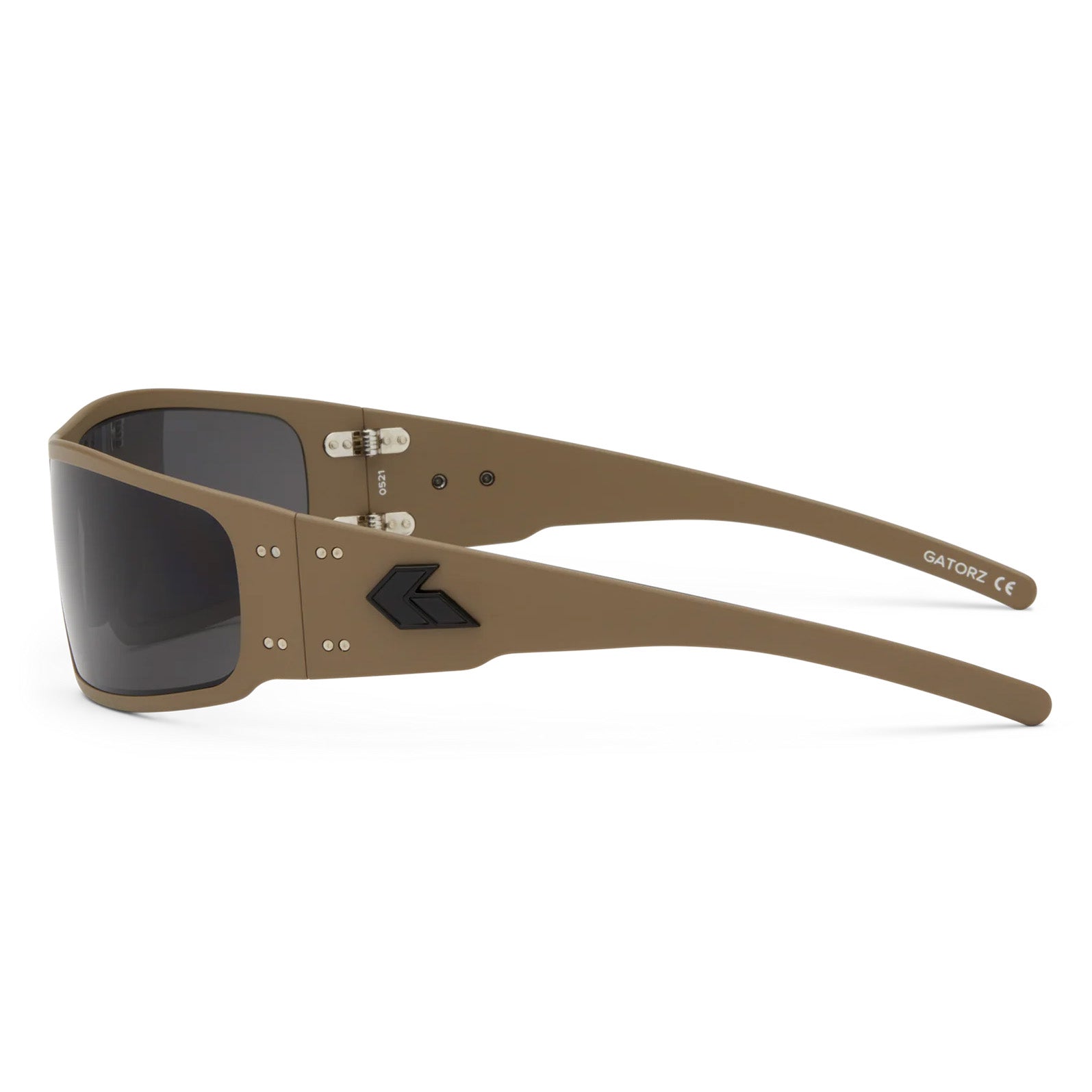 Magnum Tan / Smoke Polarized Sunglasses