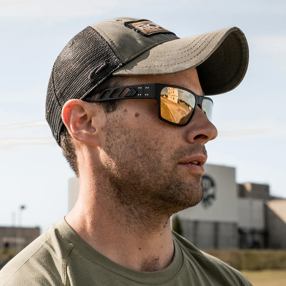 Delta M4 Gunmental / Smoke Polarized Sunglasses