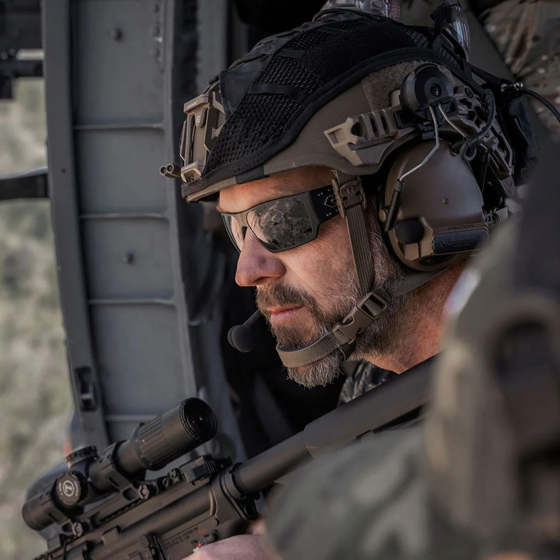 Specter Black / Smoke Polarized Sunglasses