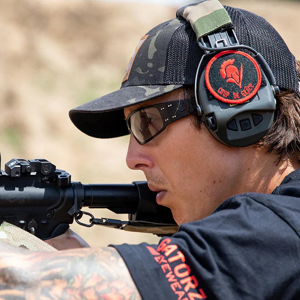 Magnum Black / Smoke Polarized Sunglasses