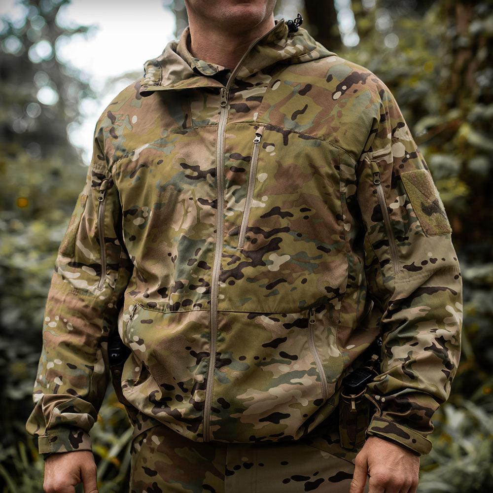 Softshell Army Obsidian II Softshell Jacket - Multicam Camouflage Combat Jacket ...