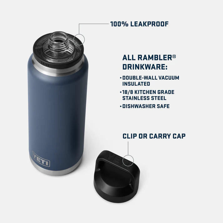 Rambler 36 Oz  (1L) Bottle With Chug Cap
