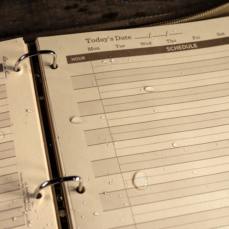 Large Daily Planner Refill 8.5 X 11Inch