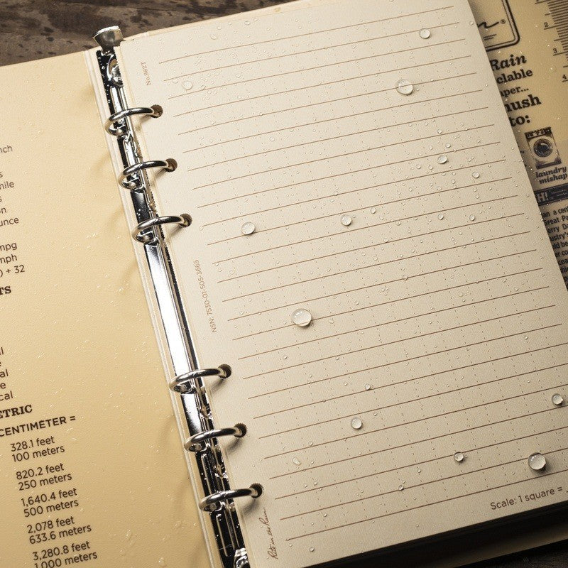 All-Weather Loose Leaf sheets Universal Page 4.625 X 7 Inch - 100 PK