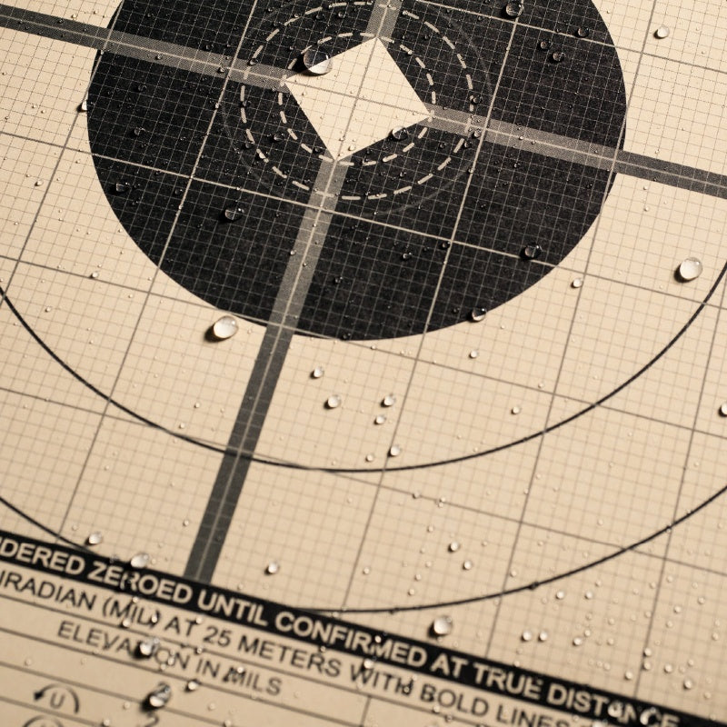 25M Multipurpose Target True-Mil Grid 8.5 X 11 Inch - 100 PK