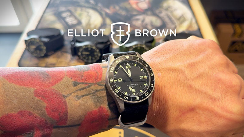 The Most Rugged Military Watch Ever Made? Elliot Brown Holton Range Field Review | Summit Tactical