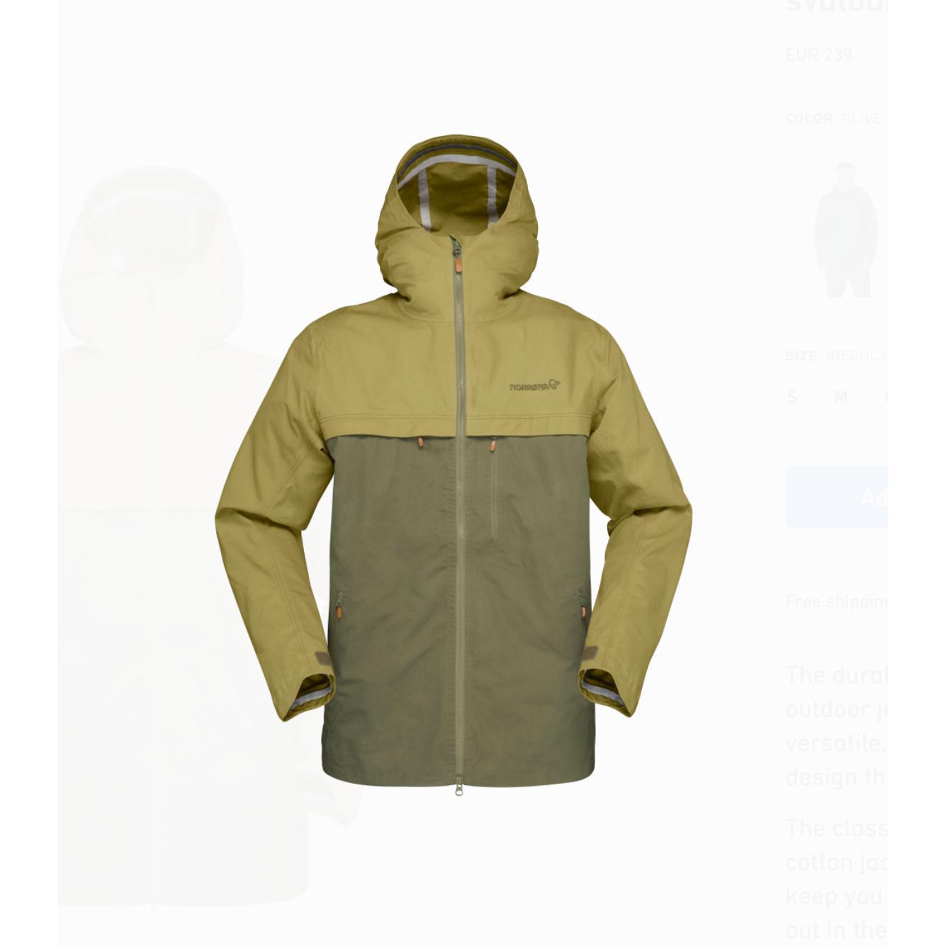 svalbard cotton Jacket (M) | フルマークスストア-北欧