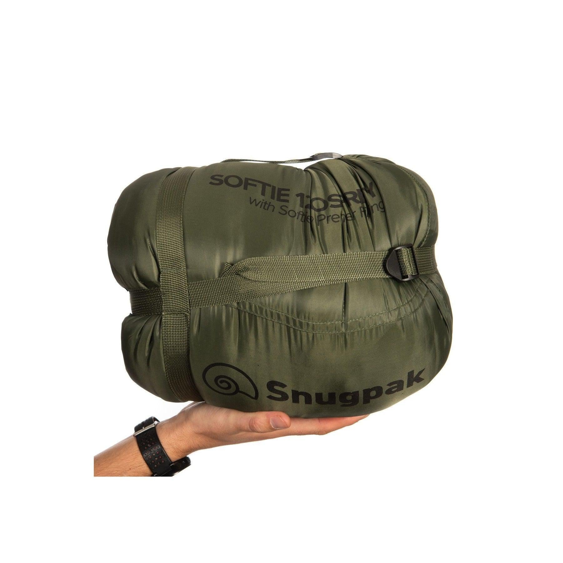 Softie 12 Osprey Sleeping Bag Olive 10 C To 15 C